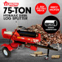 75 Ton Yukon Diesel Log Splitter Wood Cutter Axe Block thumbnail 11