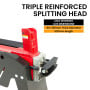 Yukon 7 Tonne 2000W Electric Hydraulic Log Splitter Wood Cutter w/ Side Protectors thumbnail 4