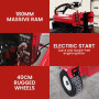 Yukon 75 Tonne Hydraulic Petrol 420cc Log Splitter Electric Key Start Vertical and Horizontal thumbnail 9