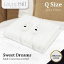Laura Hill Heated Electric Blanket Queen Fitted Polyester - White thumbnail 10