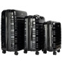 Olympus 3PC Noctis Luggage Set Hard Shell ABS+PC - Stygian Black thumbnail 1