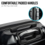 Olympus Artemis 28in Hard Shell Suitcase ABS+PC Jet Black thumbnail 8