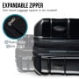 Olympus Artemis 28in Hard Shell Suitcase ABS+PC Jet Black thumbnail 9