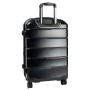 Olympus 3PC Artemis Luggage Set Hard Shell Suitcase ABS+PC  Jet Black thumbnail 6