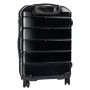 Olympus 3PC Artemis Luggage Set Hard Shell Suitcase ABS+PC  Jet Black thumbnail 7