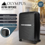 Olympus  Astra 20in Hard Shell Suitcase - Obsidian Black thumbnail 12