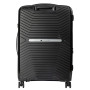 Olympus 3PC Astra Luggage Set Hard Shell Suitcase - Obsidian Black thumbnail 7