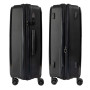Olympus 3PC Astra Luggage Set Hard Shell Suitcase - Obsidian Black thumbnail 8