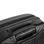 Olympus 3PC Astra Luggage Set Hard Shell Suitcase - Obsidian Black thumbnail 9
