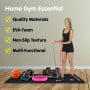 Powertrain 1.5m Exercise Treadmill Mat 5mm Thick Non-Slip EVA Floor Protector for Spin Bike Home Gym Equipment thumbnail 4
