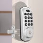 MEC Digital Motorised Smart Lock 20 User Codes Auto-Lock Backlit Keypad Chrome thumbnail 6