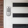 MEC Digital Motorised Smart Lock 20 User Codes Auto-Lock Backlit Keypad Chrome thumbnail 7