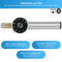 MEC Digital Fingerprint Smart Auto Lock with One-Touch Verification Anti-Panic Exit Bluetooth Access Keyless Entry thumbnail 4