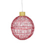 Christmas Display Bauble with Red Lights- Indoor/Outdoor - 50cm thumbnail 2