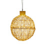 Christmas Display Bauble with Gold Lights- Indoor/Outdoor - 50cm thumbnail 1