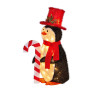 Christmas Penguin Display with Lights Indoor/Outdoor 80cm thumbnail 3