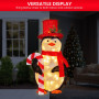 Christmas Penguin Display with Lights Indoor/Outdoor 80cm thumbnail 6