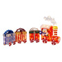 Christmas Train & 3 Carriages with Lights Indoor/Outdoor thumbnail 3