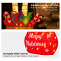 Christabelle Elf in Gift Sack Christmas Display Warm White LED Lights 86cm for Decoration w/Wire Frame Construction thumbnail 6