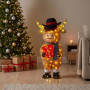 Christabelle 96cm Highland Cow Christmas Light Up Display LED Novelty Animal Gift Outdoor Indoor Xmas Yard Lawn Statue thumbnail 8