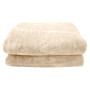 600GSM Large Double-Sided Queen Faux Mink Blanket - Beige thumbnail 2