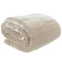 Laura Hill 600-GSM Mink Blanket Queen Size Double-Sided Soft Plush Bed Faux Throw Rug 220 X 240cm - Beige thumbnail 1