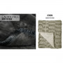 600GSM Large Double-Sided Queen Faux Mink Blanket - Black thumbnail 4