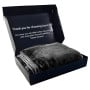 600GSM Large Double-Sided Queen Faux Mink Blanket - Black thumbnail 4