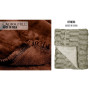 Laura Hill 600GSM Large Double-Sided Faux Mink Blanket - Chocolate thumbnail 7