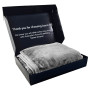 600GSM Double-Sided Queen Size Faux Mink Blanket - Pewter Silver thumbnail 9