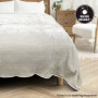 Laura Hill XL Double-Sided Oversized Faux Mink Blanket 305x305cm Beige thumbnail 9