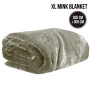 Laura Hill XL Double-Sided Oversized Faux Mink Blanket 305x305cm Olive thumbnail 3