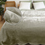 Laura Hill XL Double-Sided Oversized Faux Mink Blanket 305x305cm Olive thumbnail 4