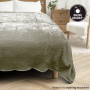 Laura Hill XL Double-Sided Oversized Faux Mink Blanket 305x305cm Olive thumbnail 9