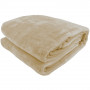 600GSM Large Double-Sided Queen Faux Mink Blanket - Beige thumbnail 1
