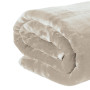 800GSM Heavy Double-Sided Faux Mink Blanket - Beige thumbnail 1