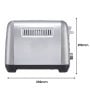 Morphy Richards Equip Stainless Steel Kettle and Toaster Set - 1.7L Jug Kettle & 2 Slice Toaster Breakfast Pack thumbnail 5