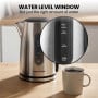 Morphy Richards Equip Stainless Steel Kettle and Toaster Set - 1.7L Jug Kettle & 2 Slice Toaster Breakfast Pack thumbnail 6