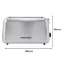 Morphy Richards Equip Stainless Steel Kettle and Toaster Set 1.7L Jug Kettle & 4 Slice Long Slot Toaster Bundle thumbnail 5
