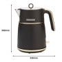 Morphy Richards Signature Kettle and Toaster Set, 1.5L Jug Kettle & 4-Slice Long Slot Toaster, Matte Black Soft Gold thumbnail 4