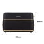Morphy Richards Signature Kettle and Toaster Set, 1.5L Jug Kettle & 4-Slice Long Slot Toaster, Matte Black Soft Gold thumbnail 5