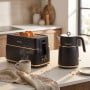 Morphy Richards Signature Kettle and Toaster Set, 1.5L Jug Kettle & 4-Slice Long Slot Toaster, Matte Black Soft Gold thumbnail 9