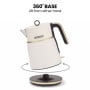 Morphy Richards Signature Kettle Toaster Set Matte Soft Gold 1.5L Jug Kettle & 4 Slice Long Slot Toaster White thumbnail 7