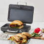 Morphy Richards MREMP4TNM Titanium 900W Multipress Jaffle Panini Waffle Pie 4 Plates Non-Stick Press Sandwich Maker thumbnail 11