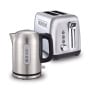Morphy Richards Equip Kettle and Toaster Set Brushed Stainless Steel 1L Jug Kettle & 2 Slice Toaster Breakfast Bundle thumbnail 1