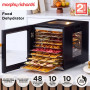 Morphy Richards 10-Shelf Food Dehydrator with 10 Preset Programs and Timer thumbnail 1