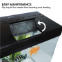 34L Complete Aquarium Kit With Bio Filter System LED Kit Curved Design thumbnail 6