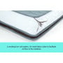 Laura Hill 32cm King Size Pocket Spring Mattress - Plush Euro Top, 5-Zone Support & High-Density Foam thumbnail 4