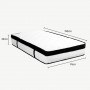 Laura Hill Single Mattress with Euro Top Layer - 32cm thumbnail 6