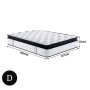 Laura Hill Double Mattress with Euro Top Layer - 32cm thumbnail 11